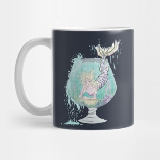 Mermaid toast in the vast ocean Mug